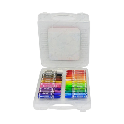 Oil pastel Montana dengan warna cerah untuk menggambar