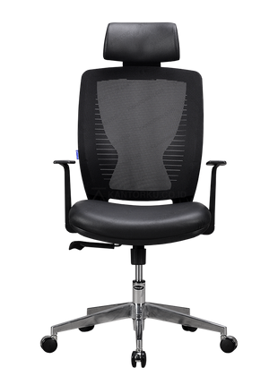 kursi direktur Indachi Montana I AL ergonomis kaki aluminium premium