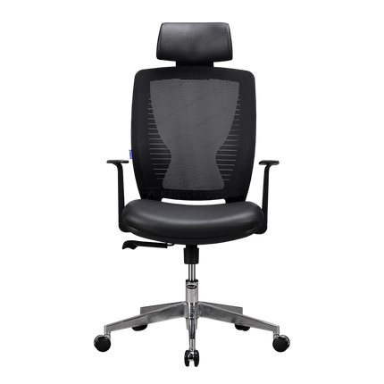 kursi direktur Indachi Montana I AL ergonomis kaki aluminium premium