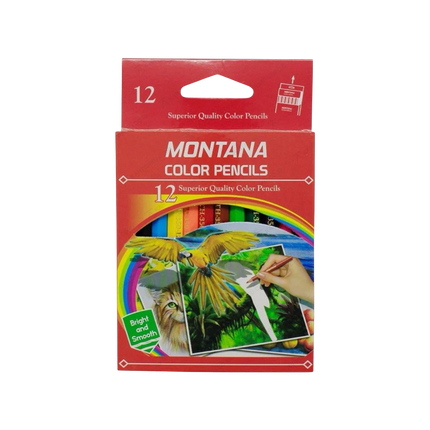 Montana Color Pencils dengan warna cerah untuk kebutuhan sekolah