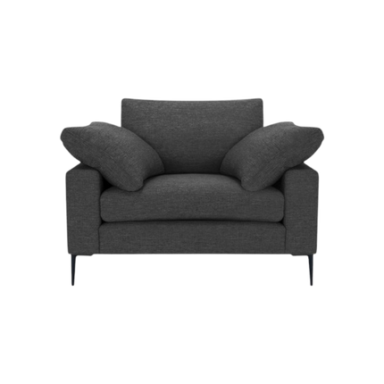 Sofa minimalis ergonomis nyaman terjangkau dengan bahan fabric premium HighPoint Tersedia di Kantorku.co.id
