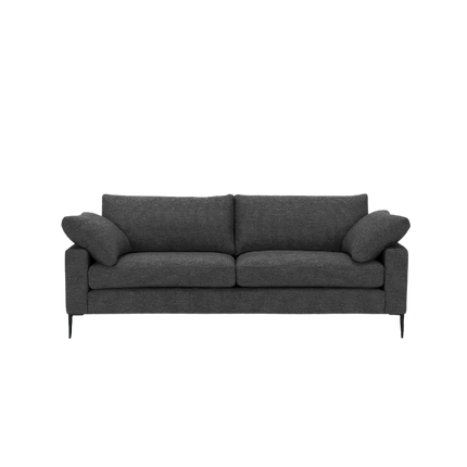 Sofa elegan ergonomis nyaman terjangkau dengan kaki logam kokoh dan modern Tersedia di Kantorku