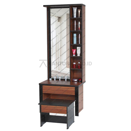 Meja rias Lunar MR 528 desain panjang modern – KANTORKU