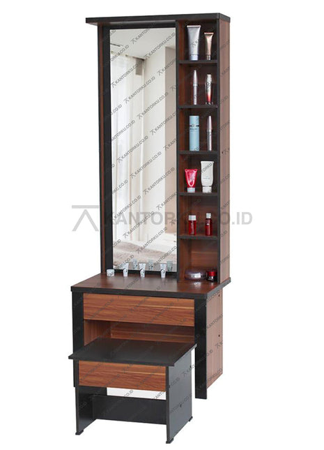 Meja rias Lunar MR 528 desain panjang modern – KANTORKU