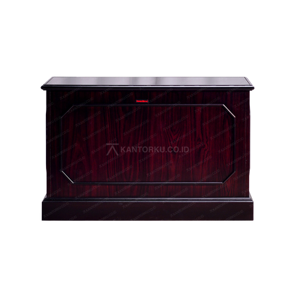 Meja Horse Metal dengan dua laci penyimpanan praktis – kantorku