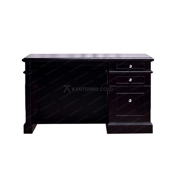 Meja Kerja HORSE METAL Dark Mahony MTP 02