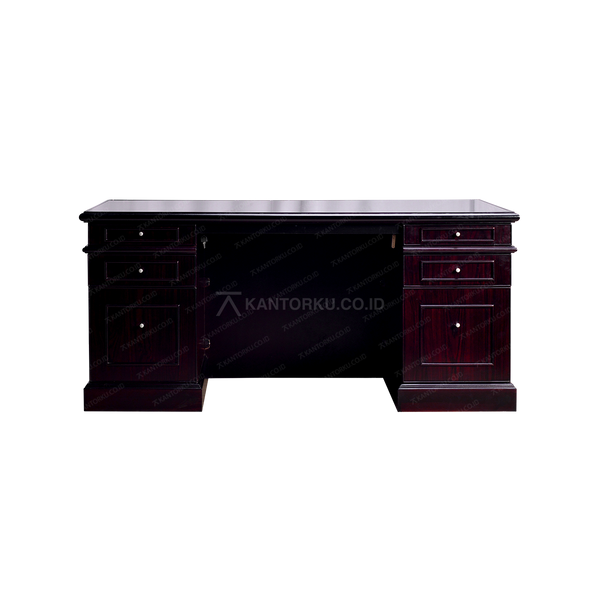 Meja Kerja HORSE METAL Dark Mahony MTP 03