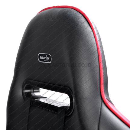 Kursi Kantor Ergonomis - Kursi Kerja desain Minimalis - Kursi Staff - Kursi Karyawan - kursi dengan roda , dengan sandaran lengan, dan hidrolik  - Kursi Gaming - kursi desain Minimalis harga ramah di kantong - Savello - KANTORKU