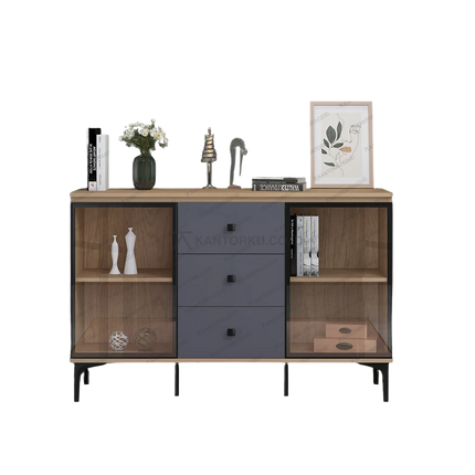Kabinet multifungsi CENA CR-01 dengan desain modern minimalis – Tersedia di Kantorku.co.id