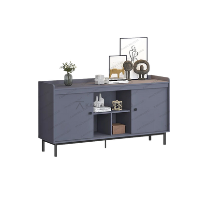Kabinet serbaguna modern CENA CR-02 warna Slate Grey elegan – Tersedia di Kantorku.co.id