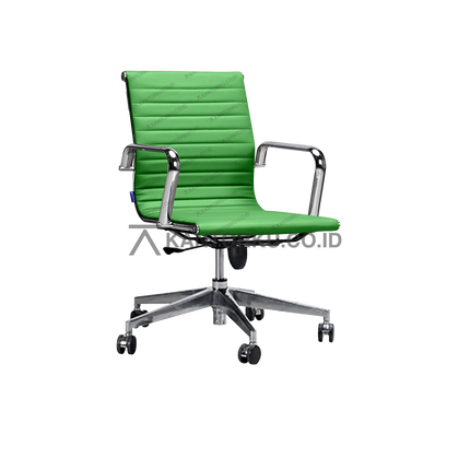 Kursi kantor premium Indachi Nest II AL TC desain profesional — kantorkudotcodotid
