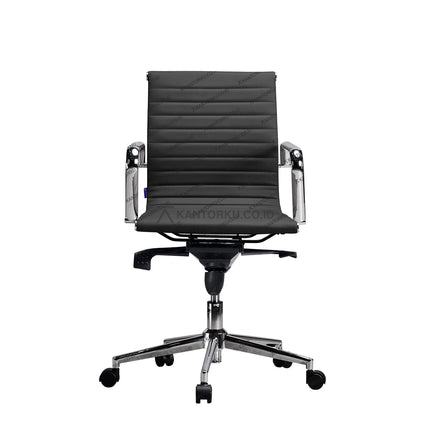 Kursi kantor Indachi Nest II CR HDT dengan kaki chrome elegan – kantorku