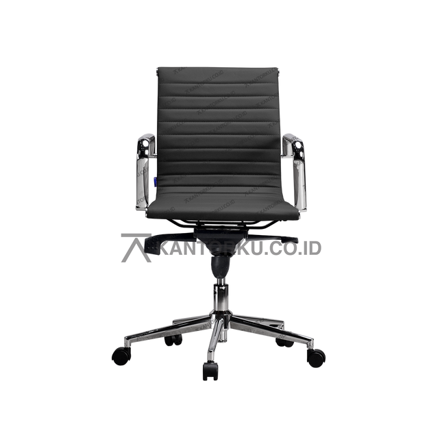 Kursi kantor Indachi Nest II CR HDT dengan kaki chrome elegan – kantorku