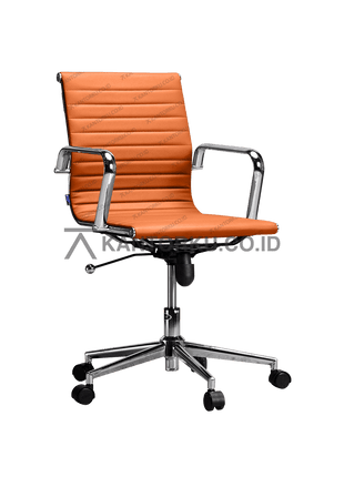 Kursi Indachi Nest II CR TC frame kaki chrome kokoh dan elegan – kantorkudotcodotid