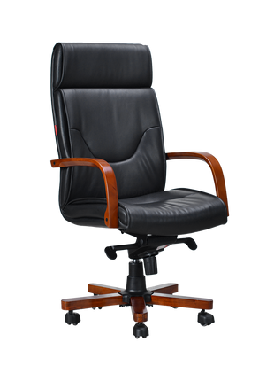 Kursi Direktur Chairman PC 8410 C kayu mahoni kokoh