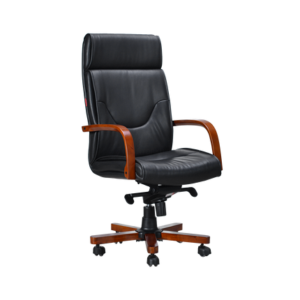 Kursi Direktur Chairman PC 8410 C kayu mahoni kokoh
