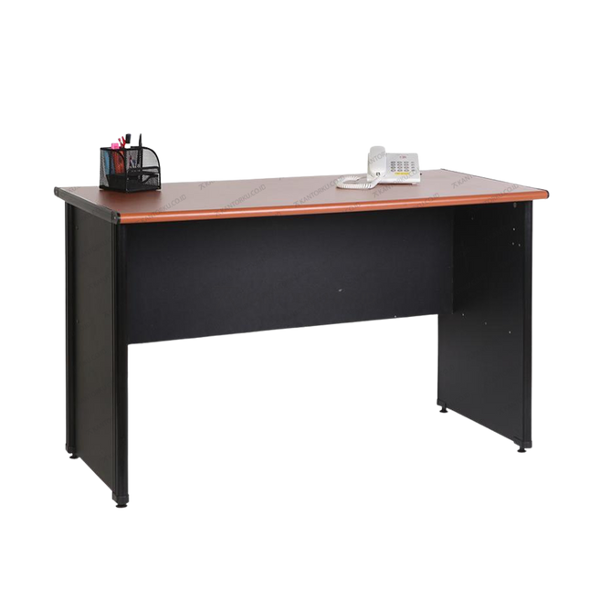 Meja Lunar LMK 1475 dengan sistem knockdown praktis dari Kantorku