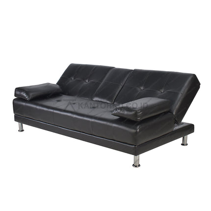 Sofabed Modena by Oliv bergaya kontemporer dengan fungsi sandaran dan tempat minuman — kantorkudotcodotid