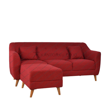 Sofa L Rose by OLIV menghadirkan kenyamanan modern untuk ruang keluarga — kantorku.co.id