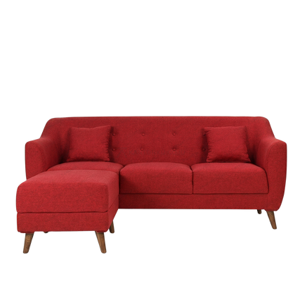 sofa L rose jakarta desain modern elegan ruang keluarga nyaman Tersedia di Kantorku