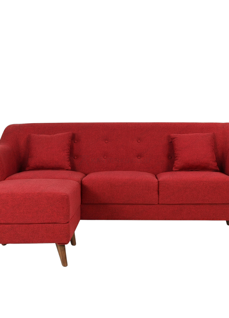sofa L rose jakarta desain modern elegan ruang keluarga nyaman Tersedia di Kantorku
