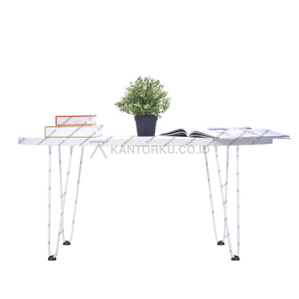 Meja kantor Dachi Olive desain simpel elegan – Kantorku