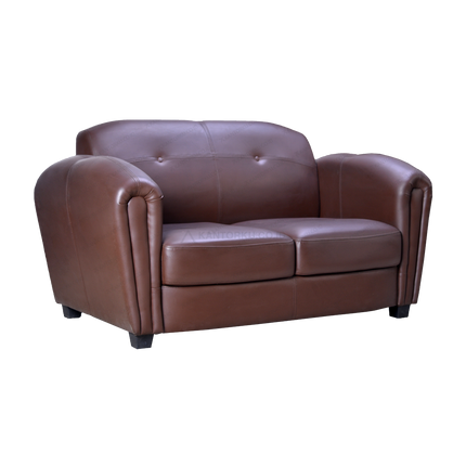 sofa ruang tamu jakarta elegan bahan kulit sintetis hitam Tersedia di Kantorku