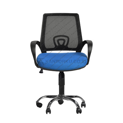Kursi Kantor Ergonomis - Kursi Kerja desain Minimalis - Kursi Staff - Kursi Karyawan - kursi dengan roda , dengan sandaran lengan, dan hidrolik  - kursi desain elegan harga ramah di kantong - Savello - KANTORKU