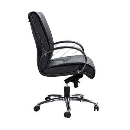 Savello Onyx LCA kursi kantor eksekutif dengan desain ergonomis, gaslift fleksibel, dan struktur kokoh untuk ruang kerja modern di Kantorku.
