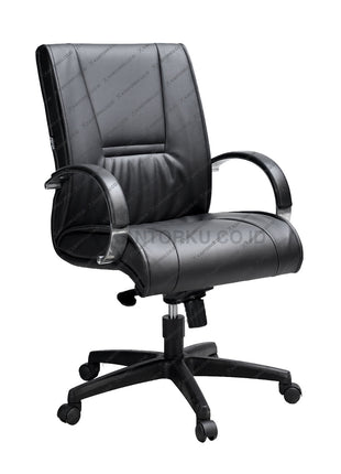 Kursi Kantor Savello Onyx LKC dengan desain elegan, fitur gaslift, dan mekanisme HDT kuat untuk kenyamanan dan profesionalitas kerja di Kantorku.