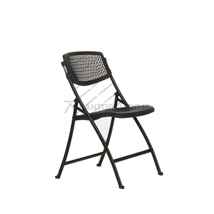 Kursi lipat Harold KL1B bahan plastik dengan rangka kokoh – Kantorku