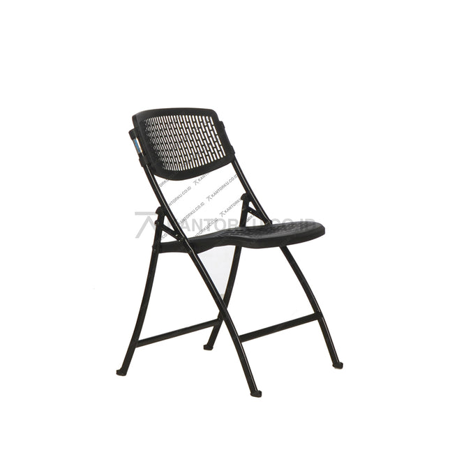 Kursi lipat Harold KL1B bahan plastik dengan rangka kokoh – Kantorku