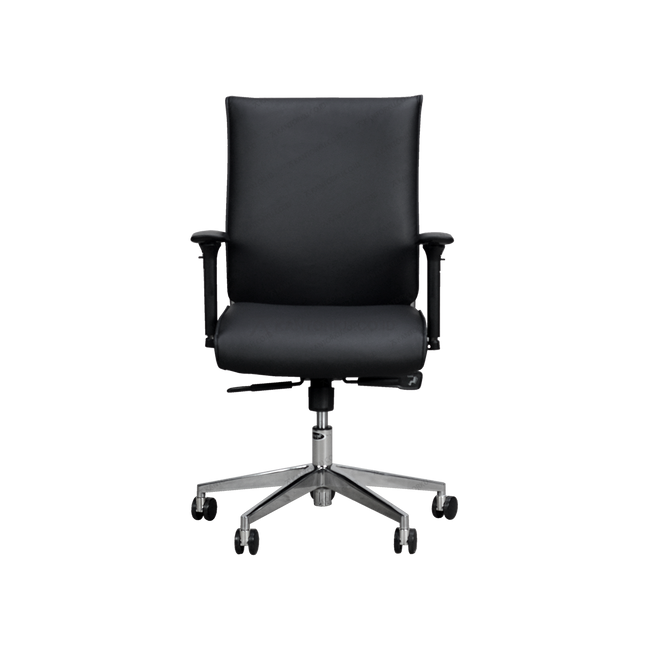Kursi direktur Indachi mesh dan fabric ergonomis desain modern Tersedia di Kantorku