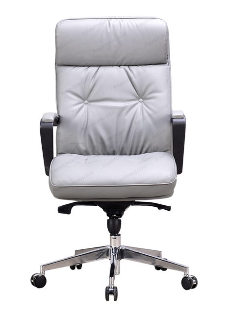 kursi direktur Indachi Pacosta I AL HDT ergonomis kaki aluminium premium