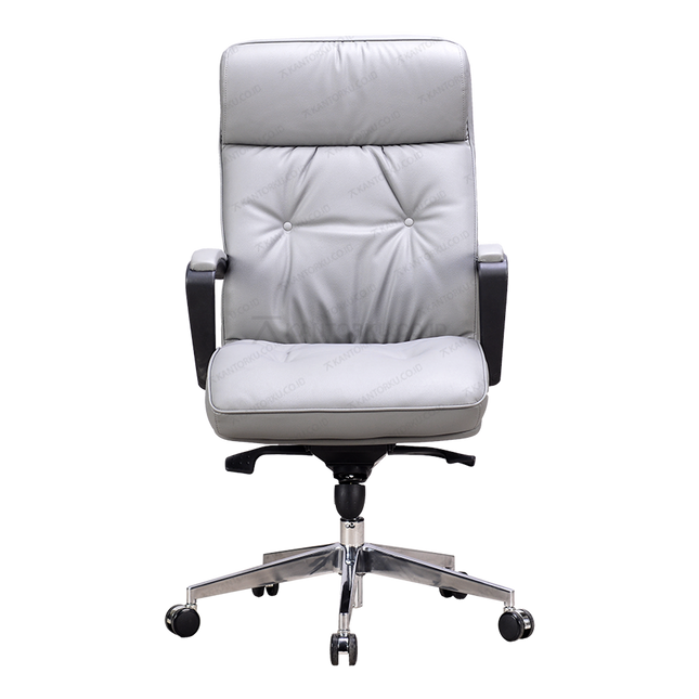 kursi direktur Indachi Pacosta I AL HDT ergonomis kaki aluminium premium