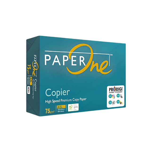 Paper One Copier 75 gsm untuk dokumen kantor yang rapi