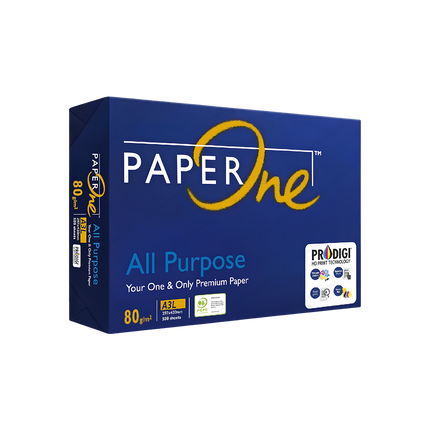 Paper One All Purpose 80 gsm untuk printer inkjet dan laser