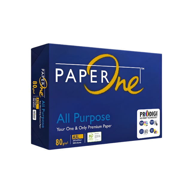 Paper One All Purpose 80 gsm untuk printer inkjet dan laser