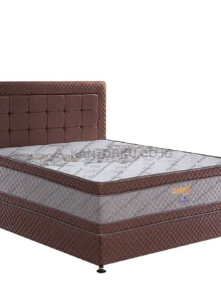 Tampilan ketebalan kasur Paradise Double Plushtop sekitar 36 cm KANTORKUDOTCODOTID