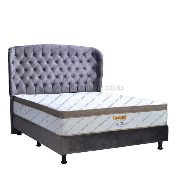 Kasur Springbed UNILAND Paradise Plushtop Lavasa | Fullset Celtics