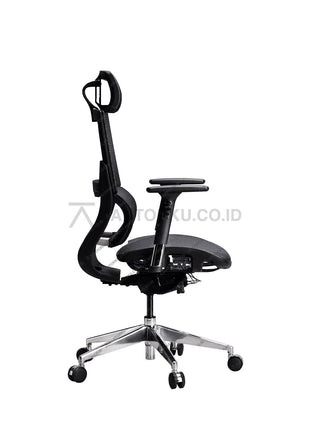 Kursi Indachi Parker I AL ergonomis dengan sandaran kepala elegan – kantorkudotcodotid