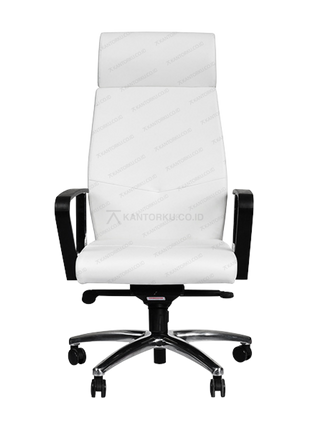 Kursi direktur Chairman PC 10010 AC desain elegan dengan kulit sintetis premium Tersedia di Kantorku