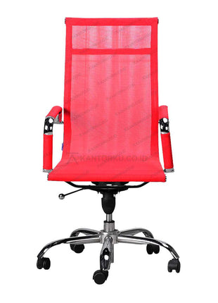 Kursi Indachi Presti I CR TC dengan sandaran tinggi mesh untuk sirkulasi udara optimal kantorku.co.id