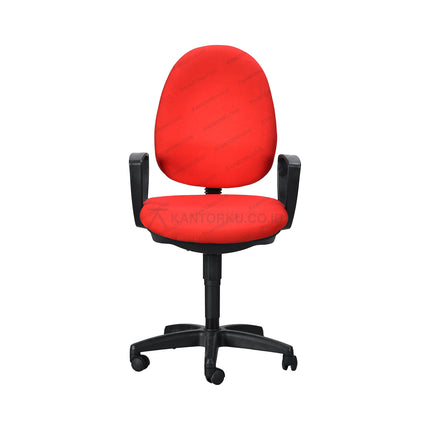 Kursi kantor Savello ergonomis dengan desain modern dan garansi dua tahun untuk kenyamanan dan keandalan kerja di Kantorku.