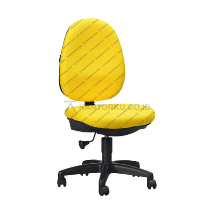 Kursi kantor Savello dengan desain ergonomis, sistem gaslift presisi, dan footbase nylon tahan lama untuk mendukung fokus kerja sepanjang hari di kantorku.co.id.