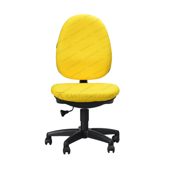 Kursi Staf Savello ergonomis dengan fitur gaslift dan kaki nylon kuat, dirancang untuk kenyamanan kerja maksimal dan produktivitas tinggi di Kantorku.