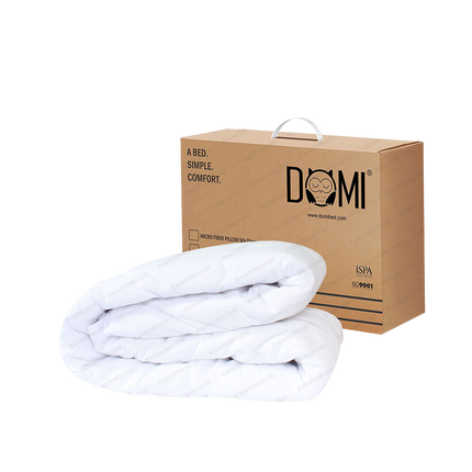 Cover Pelindung Kasur Domi Microtex lembut untuk menjaga kebersihan kasur