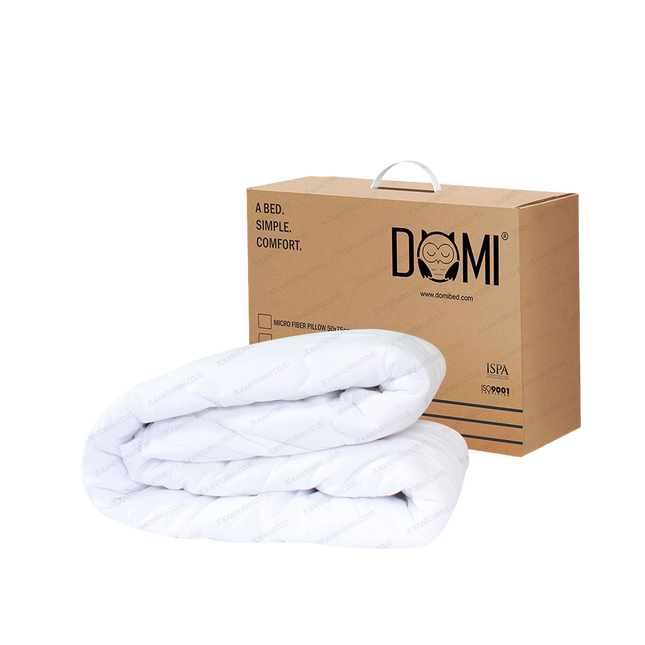 Cover Pelindung Kasur Domi Microtex lembut untuk menjaga kebersihan kasur