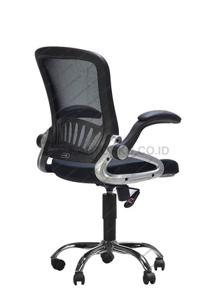 Savello kursi kantor premium dengan desain yang disesuaikan kebutuhan pengguna, memberikan kenyamanan dan gaya di Kantorku.