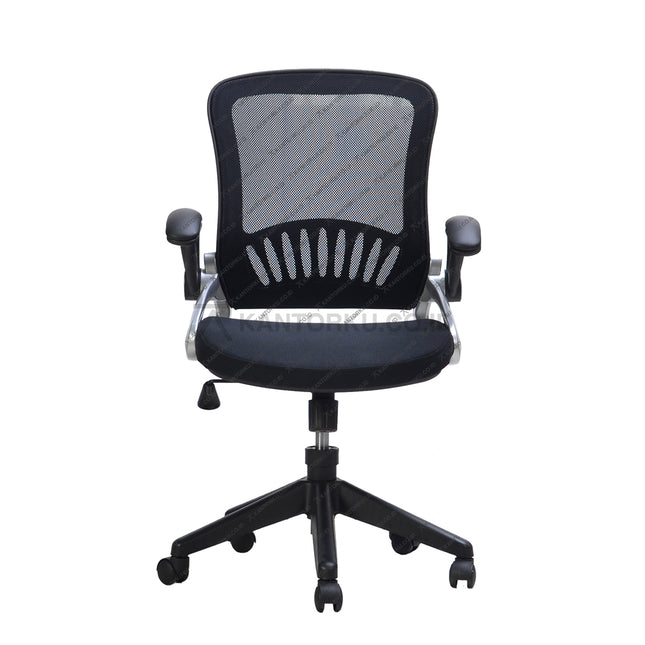 Kursi kerja Savello dengan kualitas terbaik, garansi dua tahun, dan kenyamanan optimal untuk profesional di kantorku.co.id.